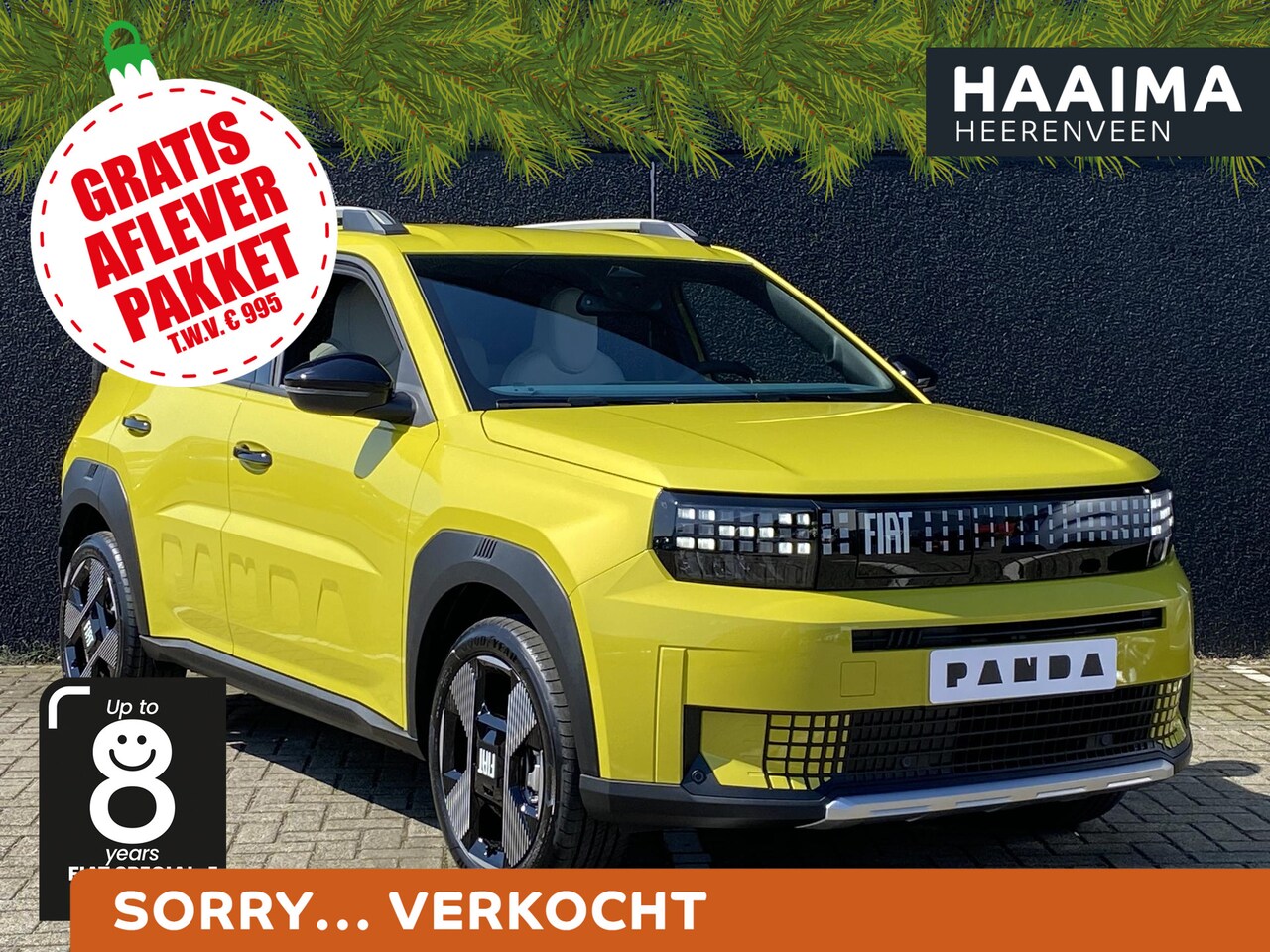 Fiat Grande Panda - La Prima 44 kWh | Stoel-, Stuur & voorruit verwarming | Frontlader | Navigatie | Achteruit - AutoWereld.nl