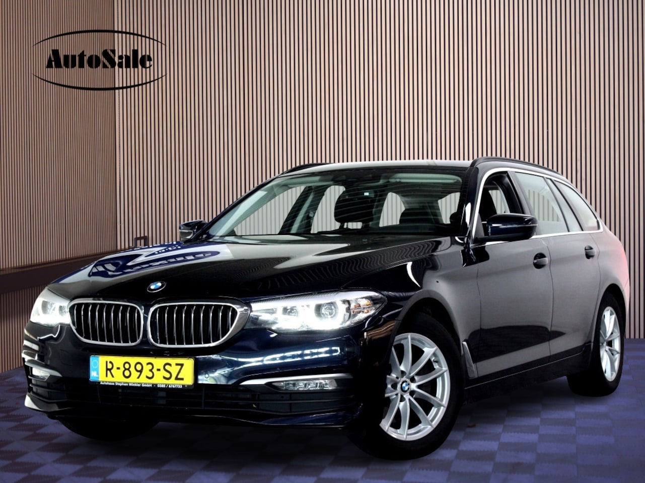 BMW 5-serie Touring - 520i Executive avm NAVI LED STOELVW CAMERA LED '18 - AutoWereld.nl
