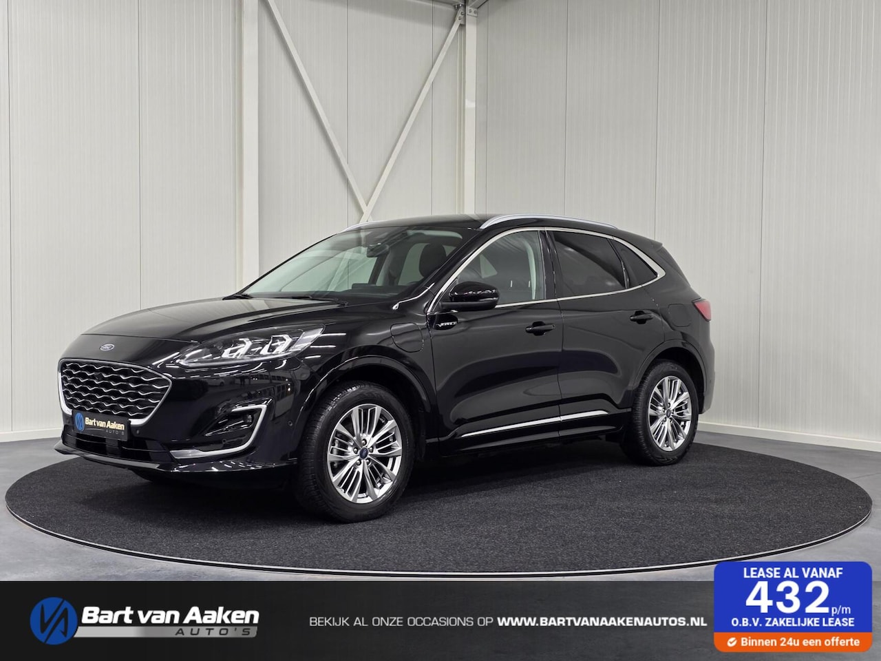 Ford Kuga - 2.5 PHEV Vignale 225pk 2xCamera Keyless Zeer compleet - AutoWereld.nl