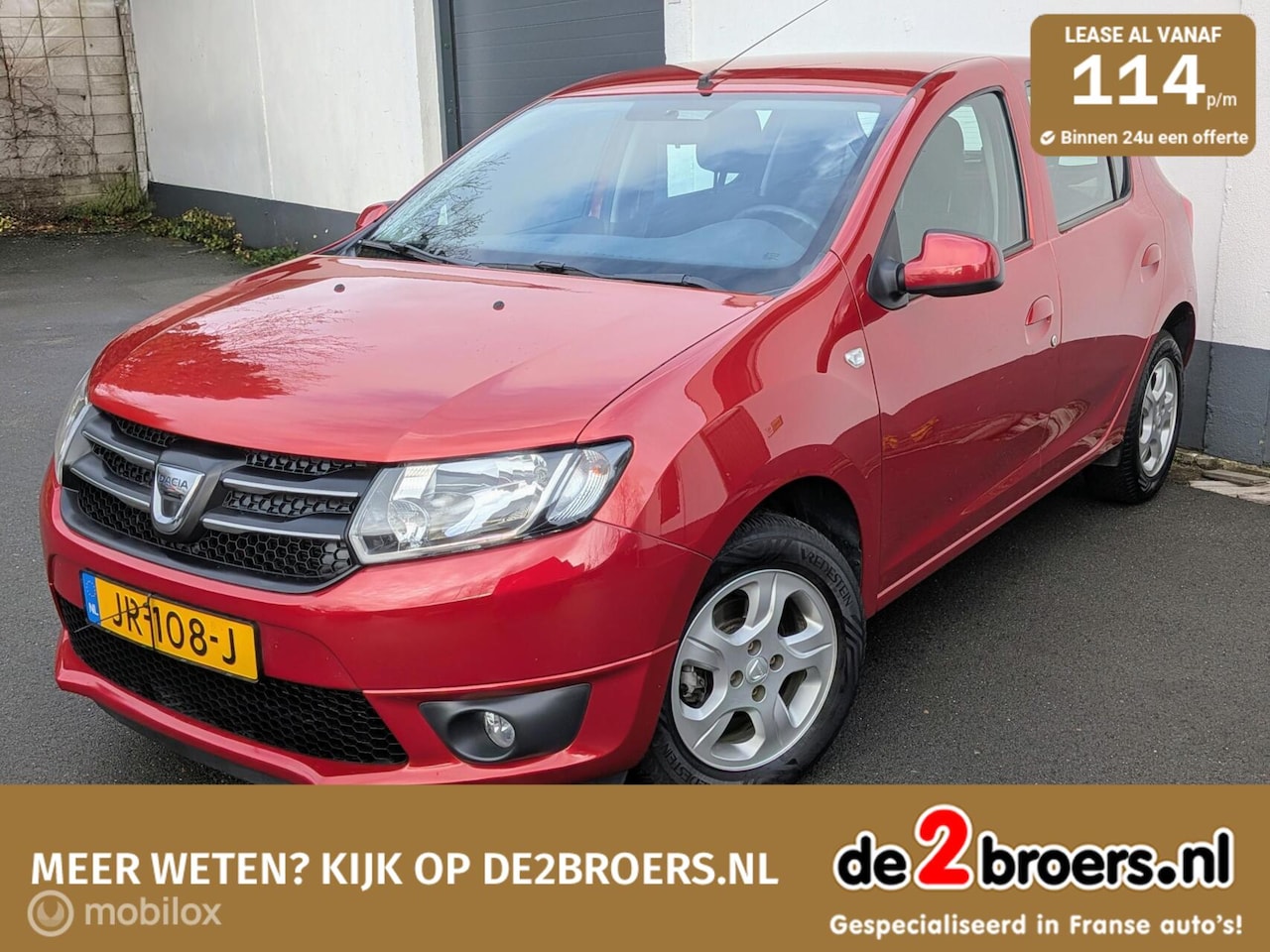 Dacia Sandero - 0.9 TCe S&S Lauréate/ Airco/Navi/Trekhaak - AutoWereld.nl