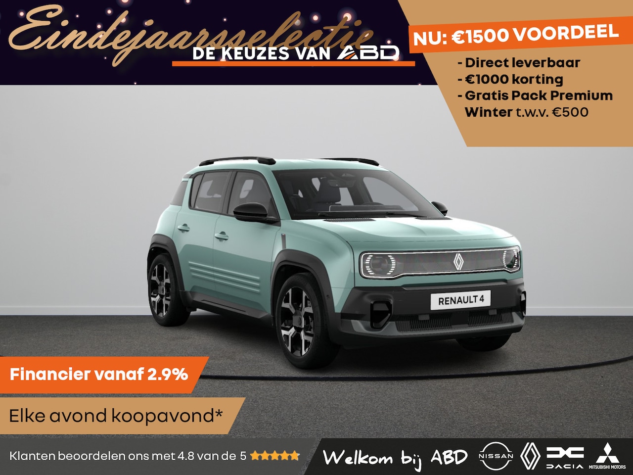 Renault 4 - Techno Comfort range | Achteruitrijcamera | Elektronisch geregelde airconditioning | Full - AutoWereld.nl