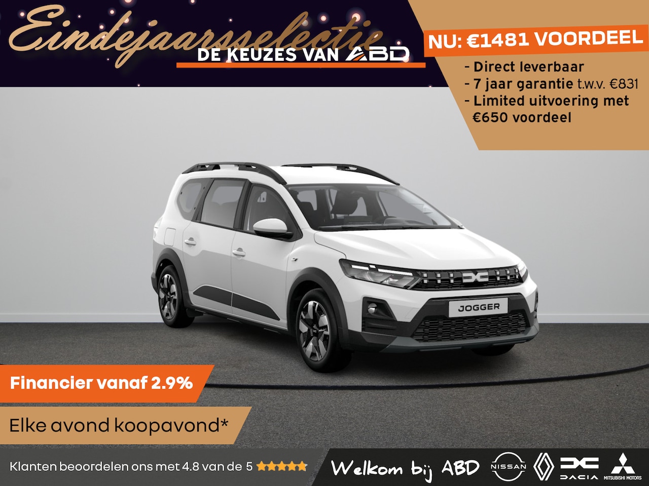 Dacia Jogger - Expression Hybrid | Achteruitrijcamera | Bekleding ‘Expression’ | Cruise Control met snelh - AutoWereld.nl