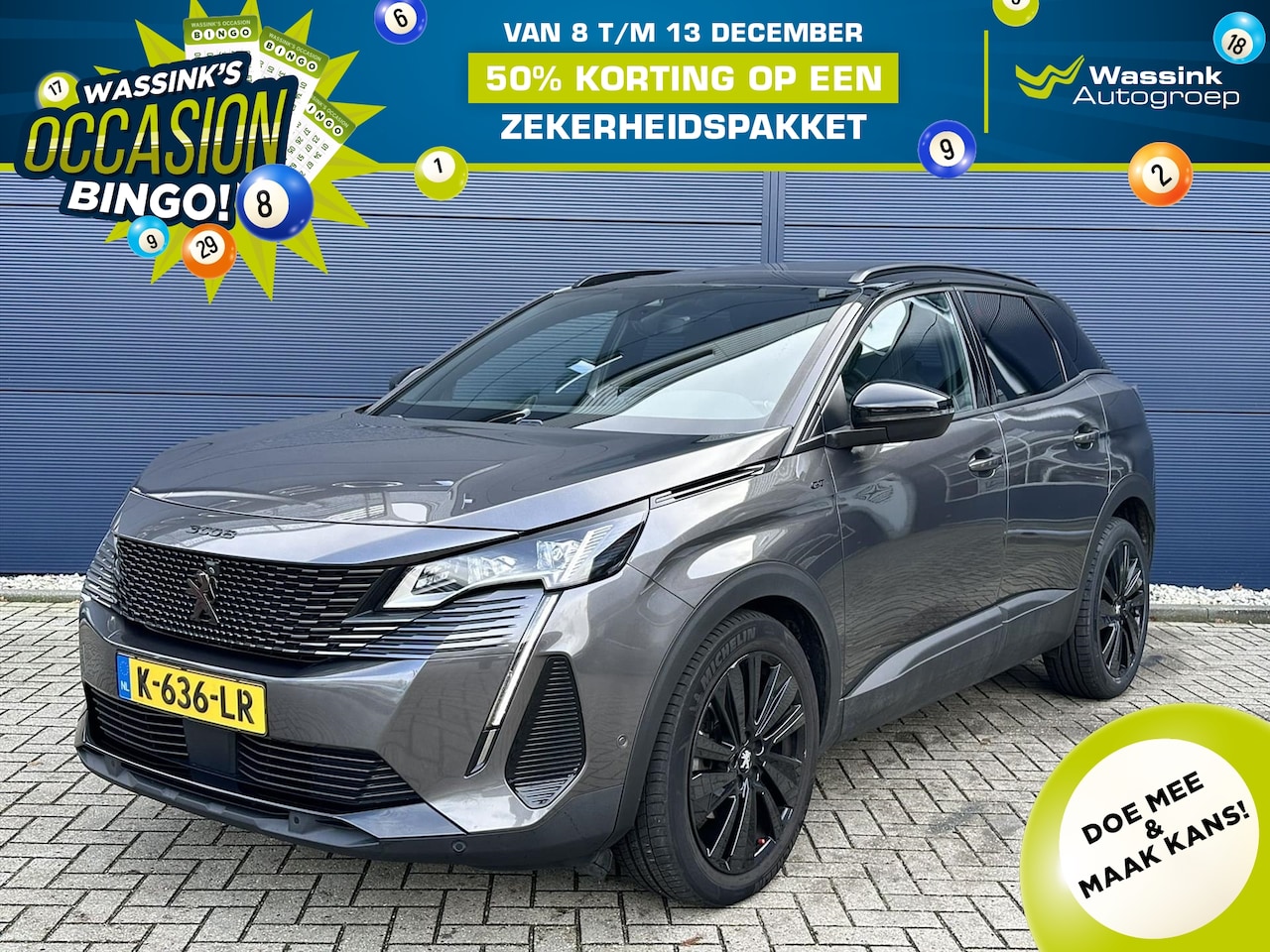 Peugeot 3008 - 1.6 PureTech 180pk Automaat Blue Lease GT | Afneembare Trekhaak | 1.500 Kg Trekgewicht | F - AutoWereld.nl