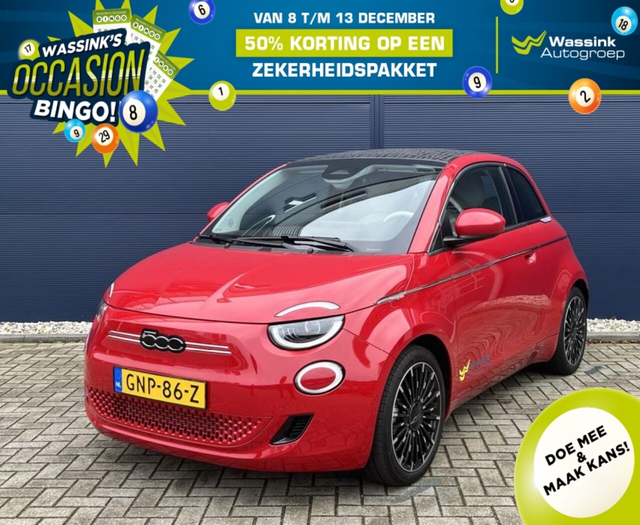 Fiat 500 C - Electrisch CABRIO 42kWh I DEMO DEAL I 118pk Aut La Prima | Navigatie | Climate control | C - AutoWereld.nl