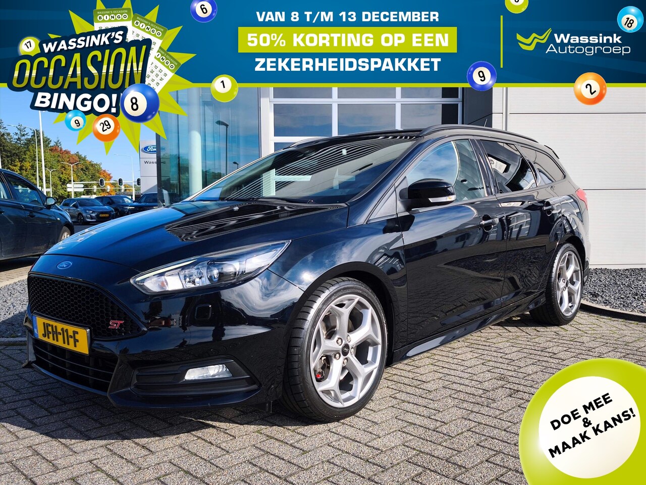 Ford Focus - 2.0 EcoBoost 250pk ST-2 | Navigatie | Xenon | Stoelverwarming | Recaro sportinterieur - AutoWereld.nl