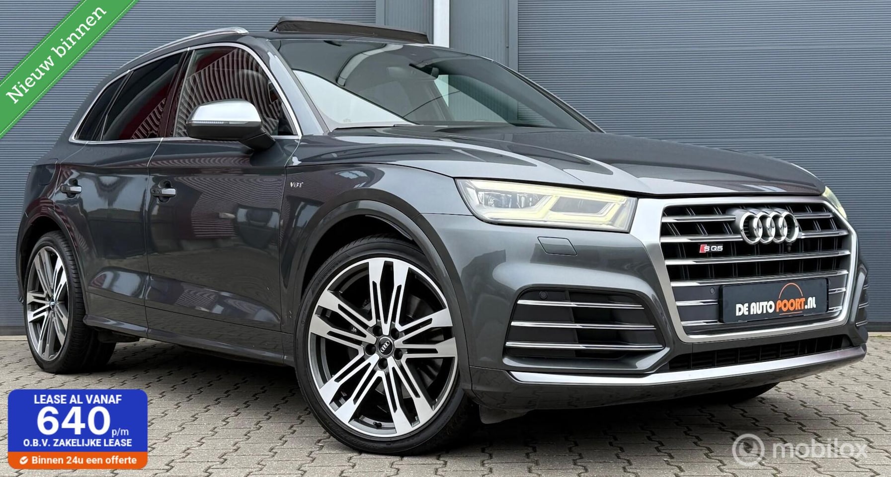 Audi SQ5 - 3.0 TFSI SQ5 quattro RS-Leder/Pano.dak/21'/LED-Matrix - AutoWereld.nl