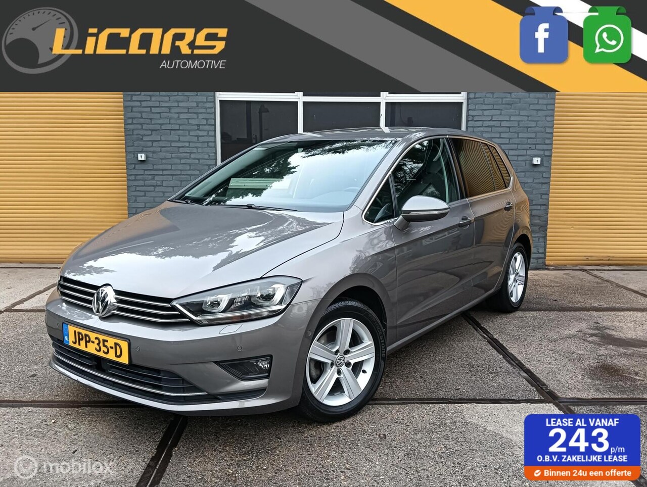 Volkswagen Golf Sportsvan - 1.4 TSI DSG Highline Camera/massage/Navi/stoelver. - AutoWereld.nl