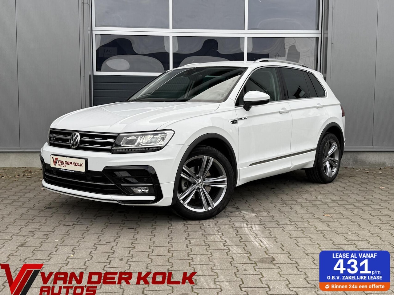 Volkswagen Tiguan - 1.5 TSI R-Line Automaat 150 PK | | Carplay | LED | Adaptive Cruise | Climate - AutoWereld.nl
