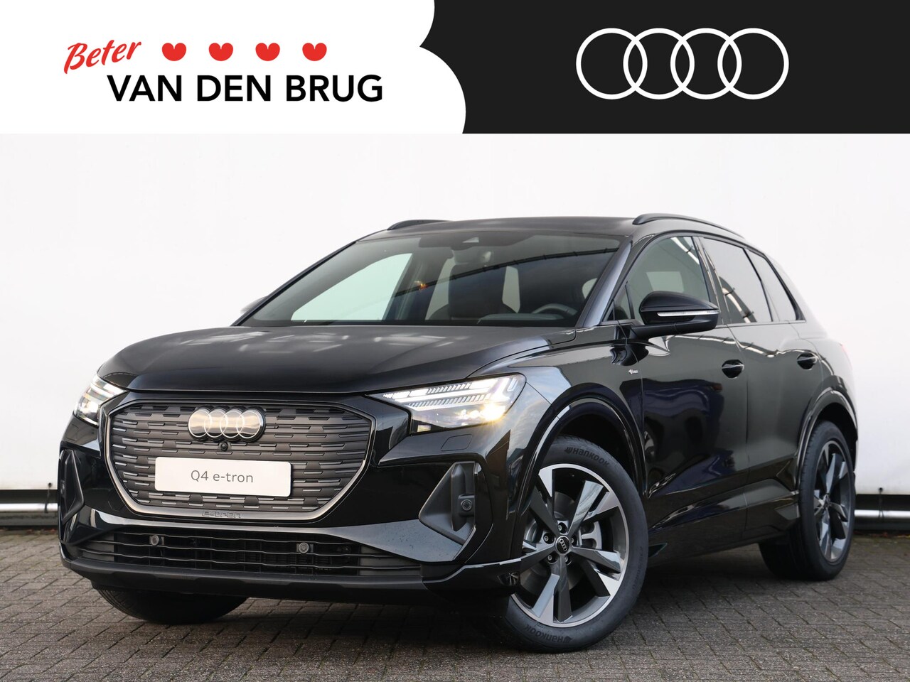 Audi Q4 e-tron - S edition Competition 45 82 kWh | 286 pk | Optiek zwart plus | Lichtambiente plus | Trekha - AutoWereld.nl