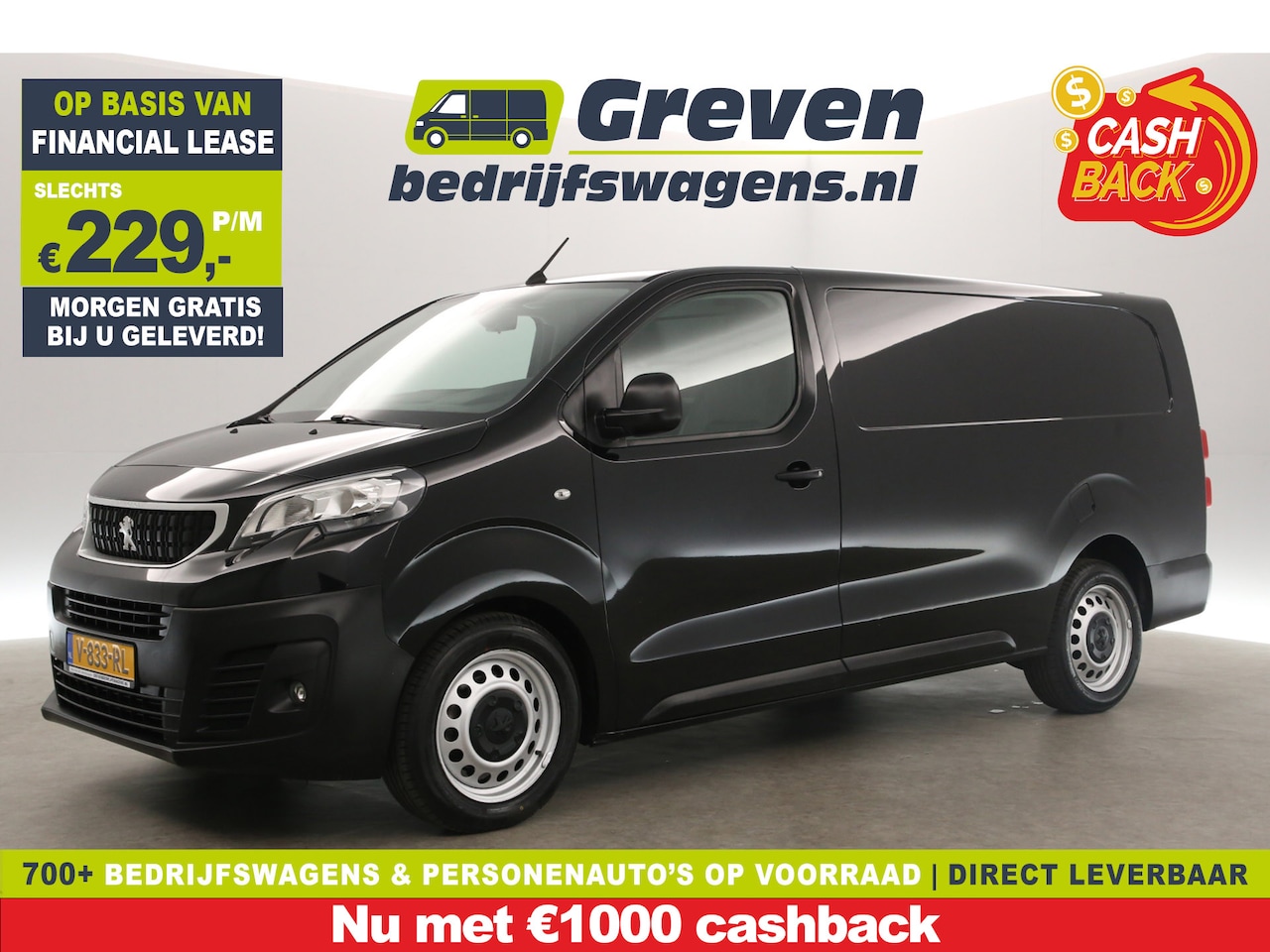 Peugeot Expert - 231L 2.0 BlueHDI L3H1 | Airco | Cruise | Trekhaak | Parkeersensoren - AutoWereld.nl