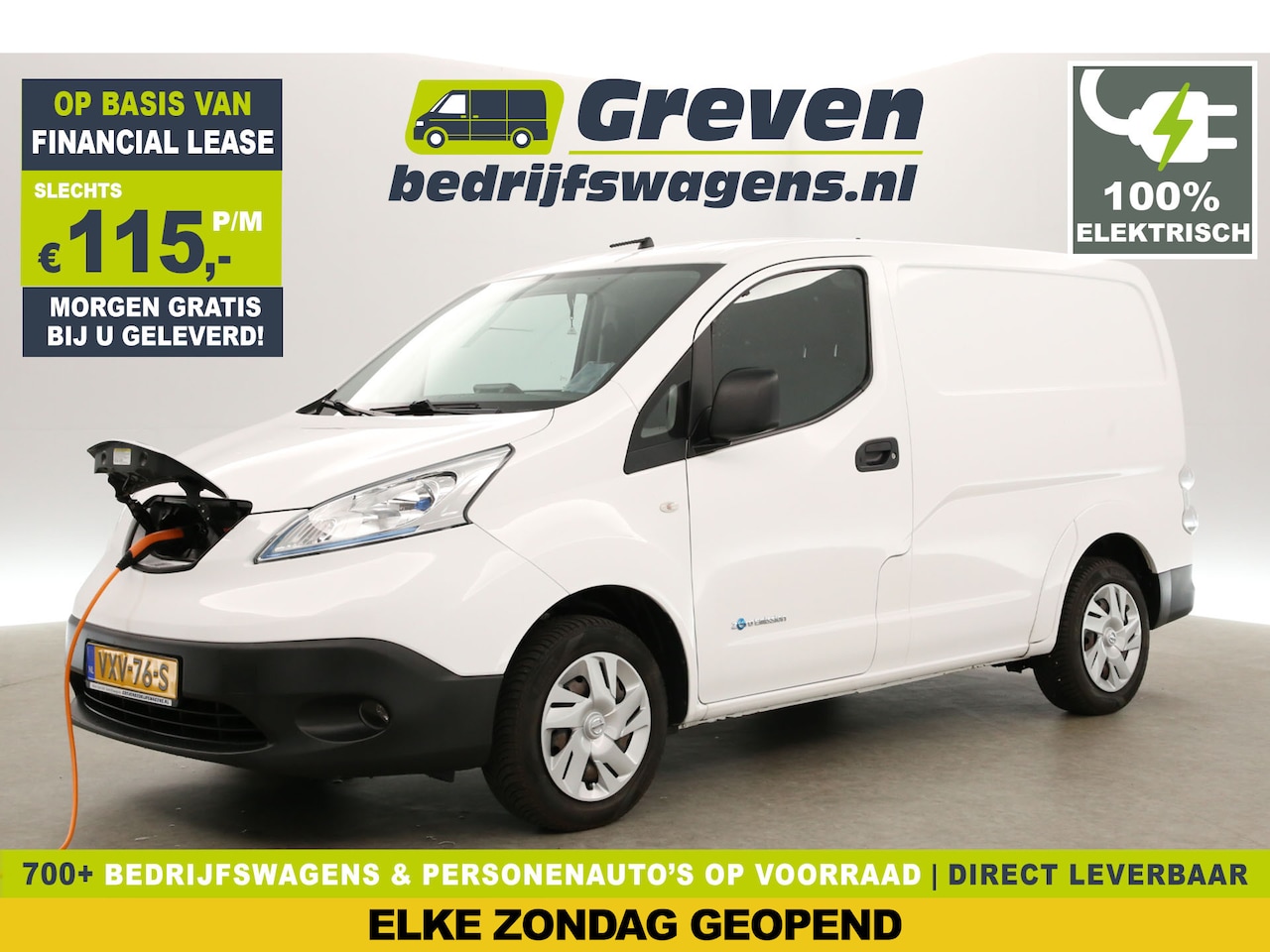 Nissan e-NV200 - Optima | Elektrisch | Airco | Camera | Navigatie | Elektrpakket - AutoWereld.nl