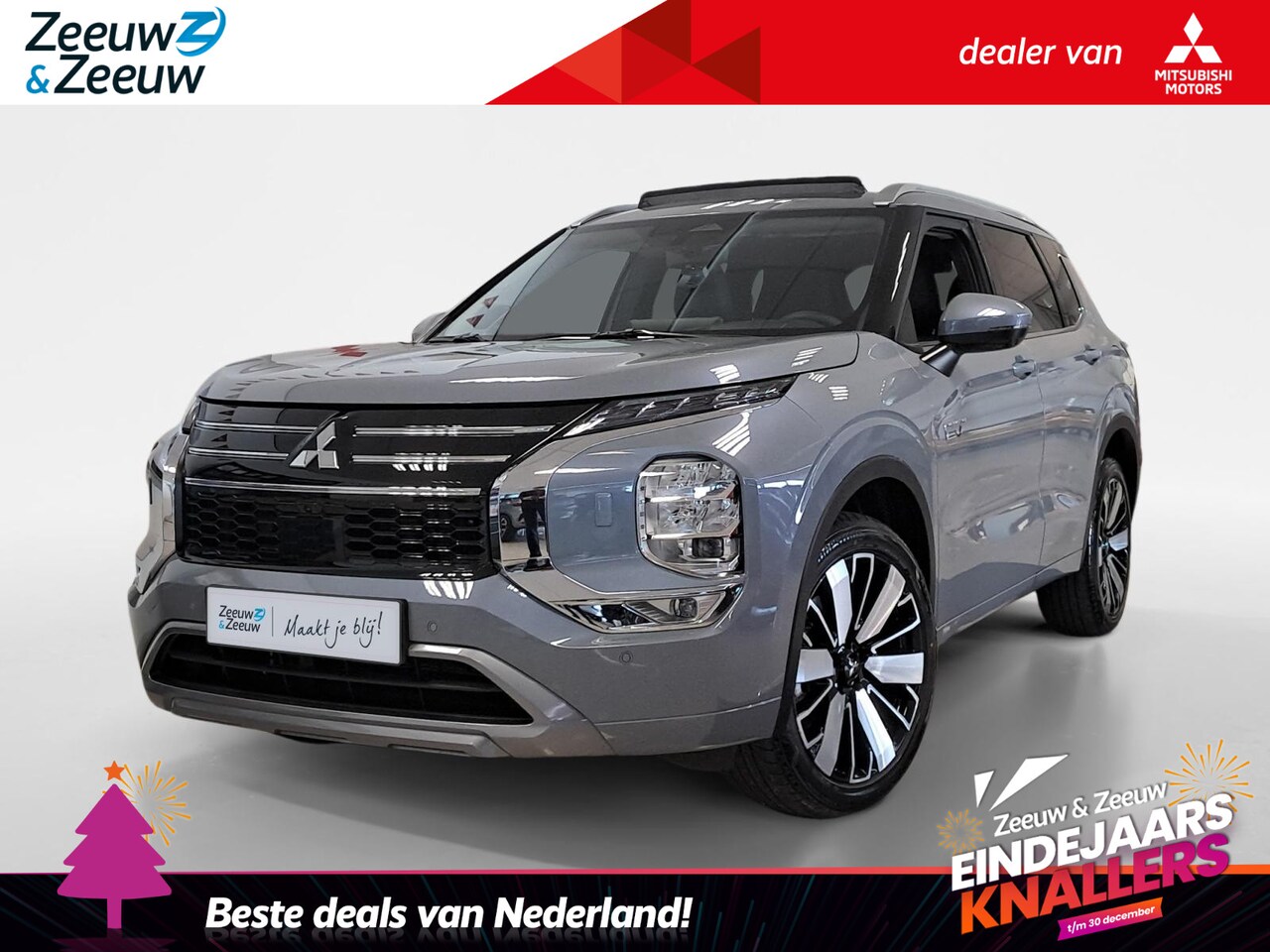 Mitsubishi Outlander - 2.4 PHEV | INSTYLE | DIRECT LEVERBAAR | PRIJS INCL €6000,- VOORRAAD KORTING | - AutoWereld.nl