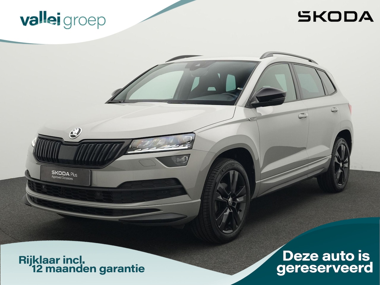 Skoda Karoq - 1.5 TSI ACT 150 pk DSG Sportline Business | LED koplampen | Achteruitrijcamera | Adaptive - AutoWereld.nl
