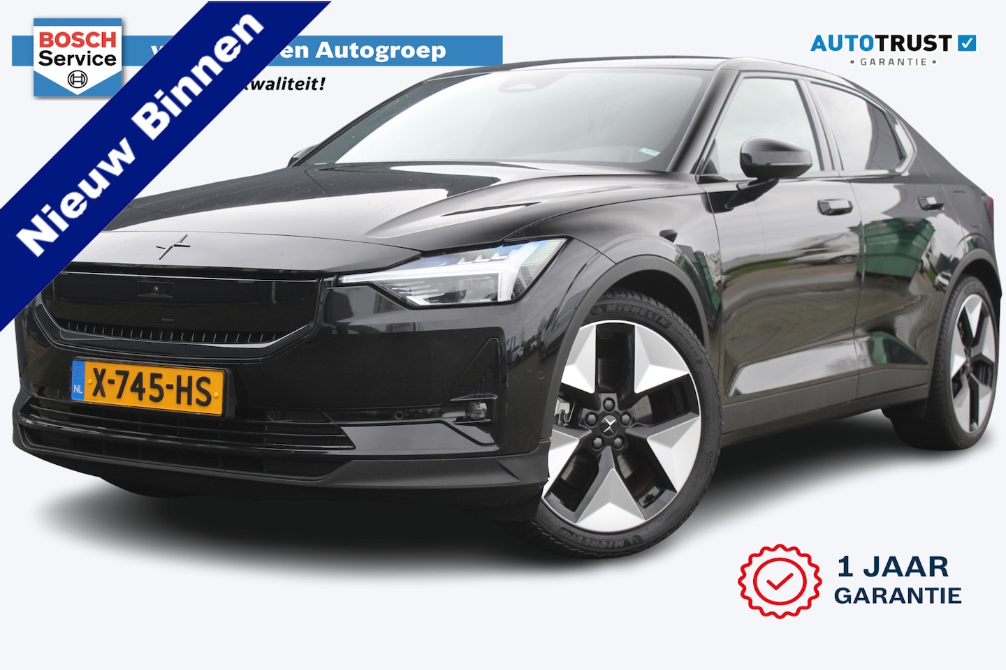 Polestar 2 - Long Range Single Motor 82 kWh | Incl. 12 maanden garantie | Voorstoelen verwarmd | Cruise - AutoWereld.nl