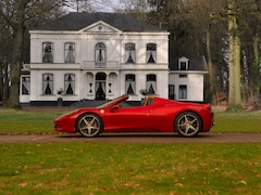 Ferrari 458 - 4.5 V8 Spider | Rosso Fuoco | Racing Seats | Veel carbon | JBL