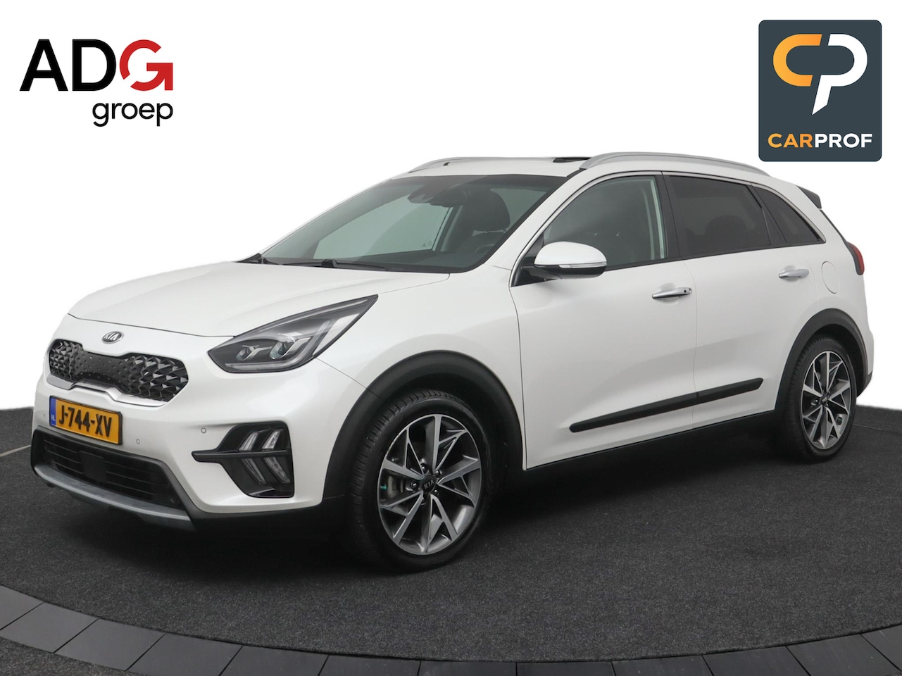 Kia Niro - 1.6 GDi Hybrid ExecutiveLine | Leder | Navigatie | Stoelverwarming/verkoeling | Trekhaak - AutoWereld.nl