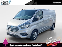 Ford Transit Custom - 320 2.0 TDCI L2H1 Limited | Actie prijs | 170 pk Automaat | Navigatie | Trekhaak | Wegklap