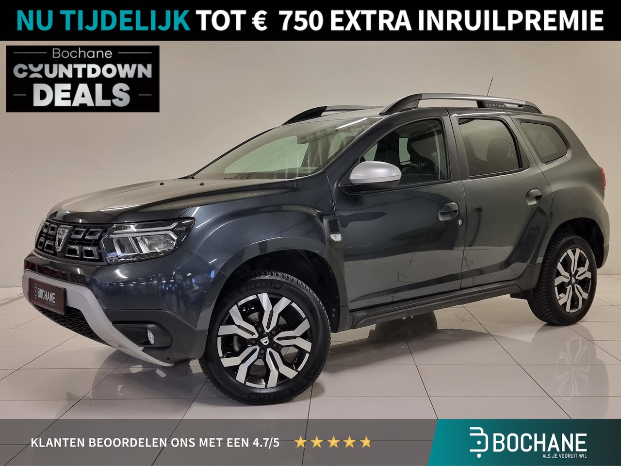 Dacia Duster - 1.3 TCe Prestige | Navigatie | Achteruitrijcamera | Cruise Control | - AutoWereld.nl