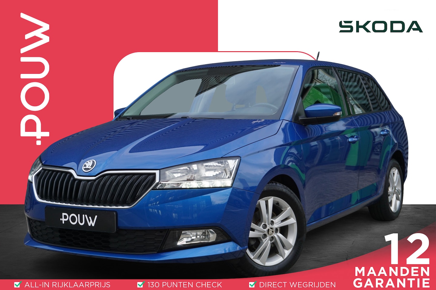 Skoda Fabia Combi - 1.0 TSI 95pk Active | Cruise Control | Smartlink | Achteruitrijcamera | PDC Achter - AutoWereld.nl