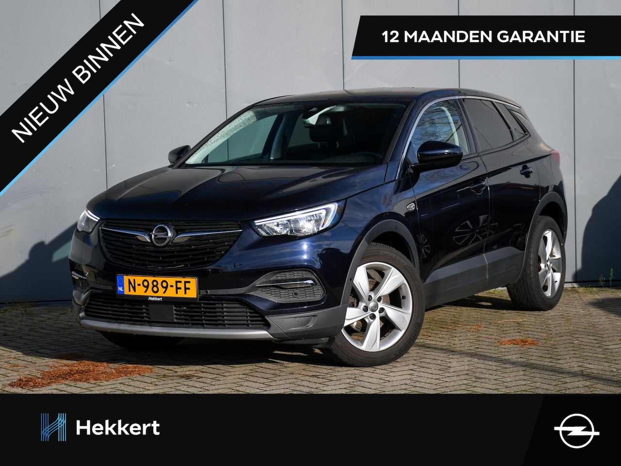 Opel Grandland X - Innovation 1.2 Turbo 130pk Automaat DODE HOEK | 18''LM | WINTER PACK | PDC + CAMERA | APPL - AutoWereld.nl