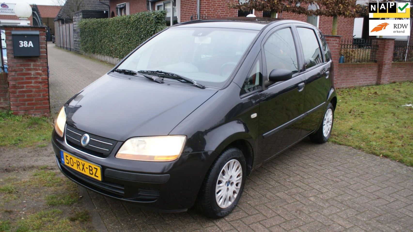 Fiat Idea - 1.4-8V Actual Plus 1.4-8V Actual Plus - AutoWereld.nl