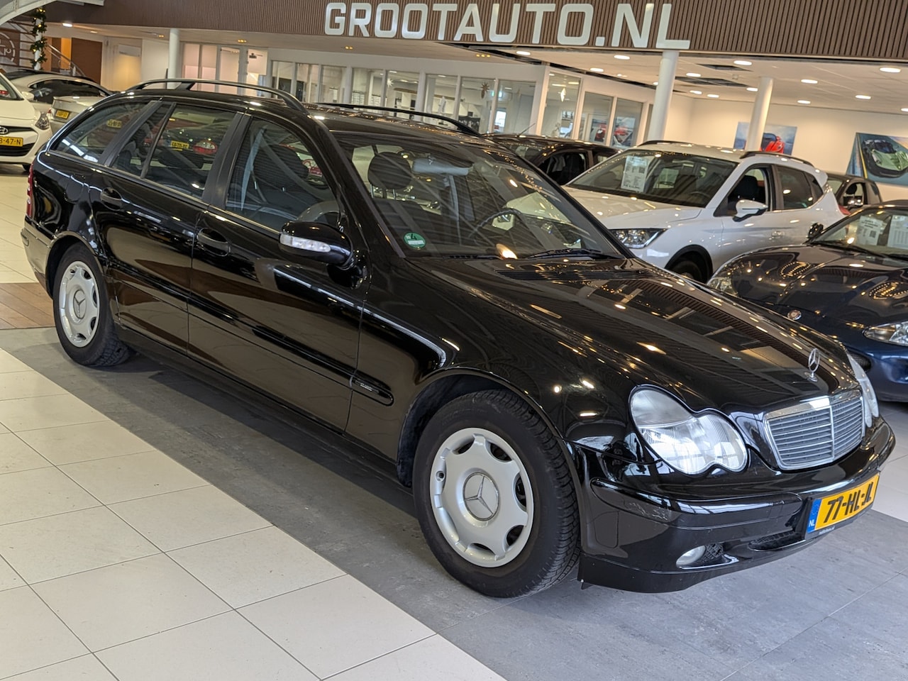 Mercedes-Benz C-klasse Combi - 180 Classic Airco, Cruise Control, Trekhaak, Stuurbekrachtiging - AutoWereld.nl