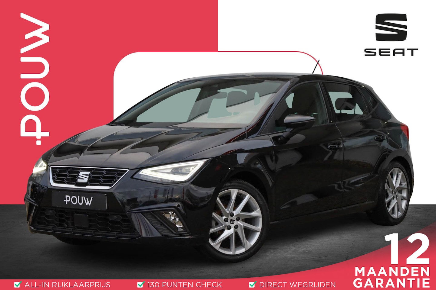 SEAT Ibiza - 1.0 EcoTSI 95pk FR Business Intense | Stoelverwarming | Achteruitrijcamera - AutoWereld.nl