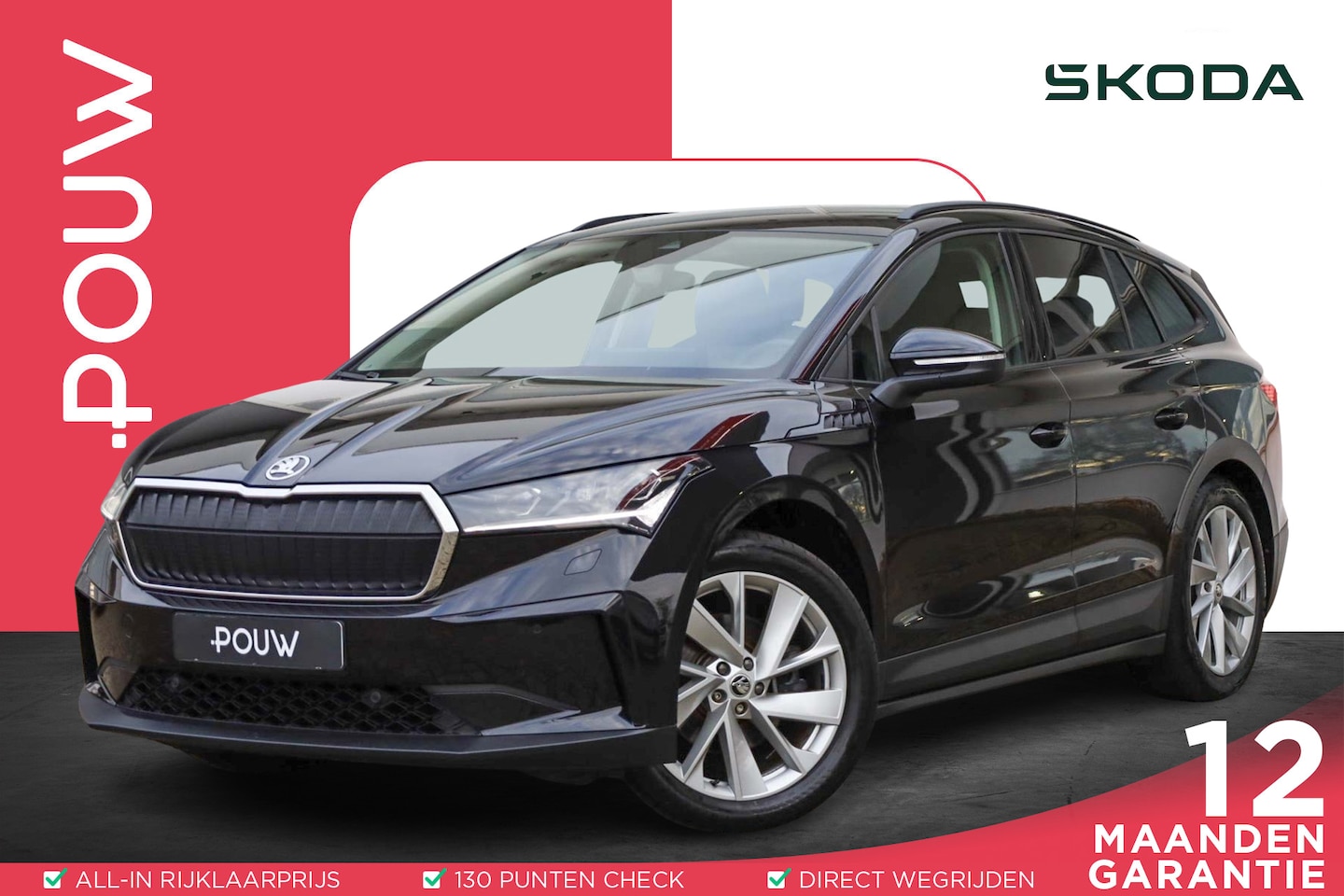 Skoda Enyaq iV - 60 180pk First Edition | Trekhaak | Adaptieve Cruise Control | Stoelverwarming - AutoWereld.nl