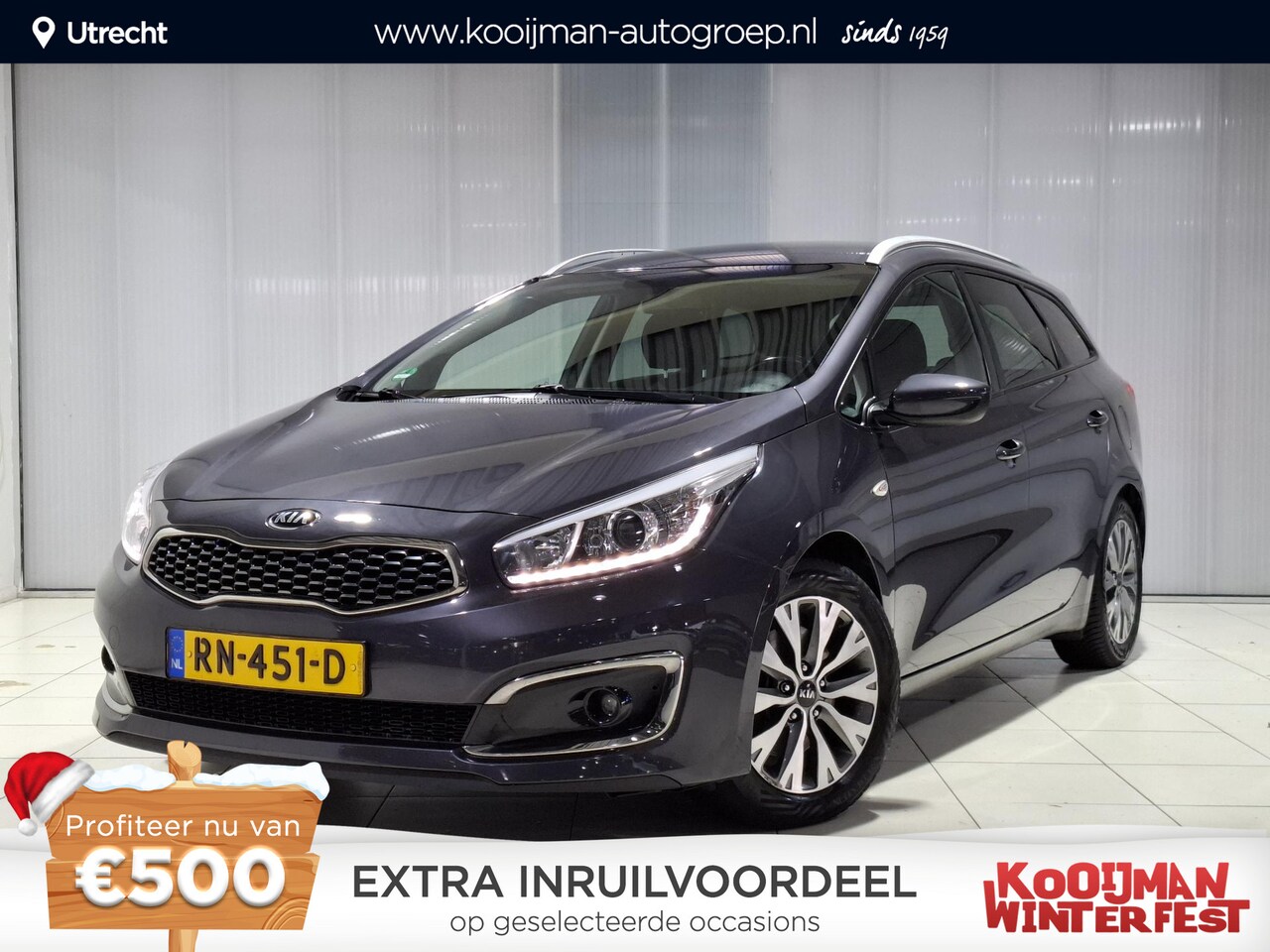 Kia Cee'd Sportswagon - 1.0 T-GDi ComfortPlusLine Navigator Trekhaak, Navigatie, Camera - AutoWereld.nl