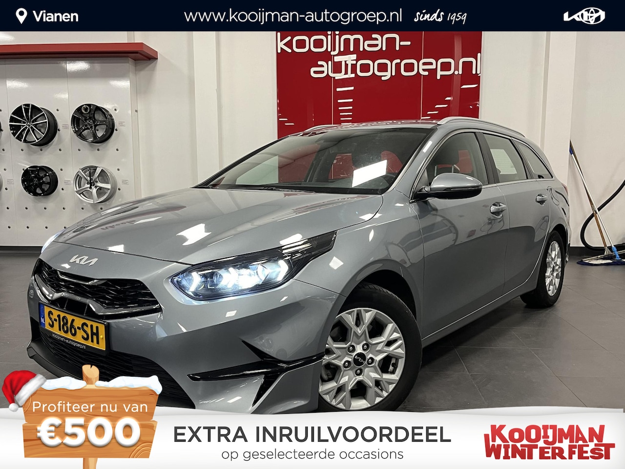 Kia Cee'd Sportswagon - Ceed 1.5 T-GDi DynamicLine , MET Trekhaak, Cruise Control, Apple Carplay, Android Auto, Cl - AutoWereld.nl