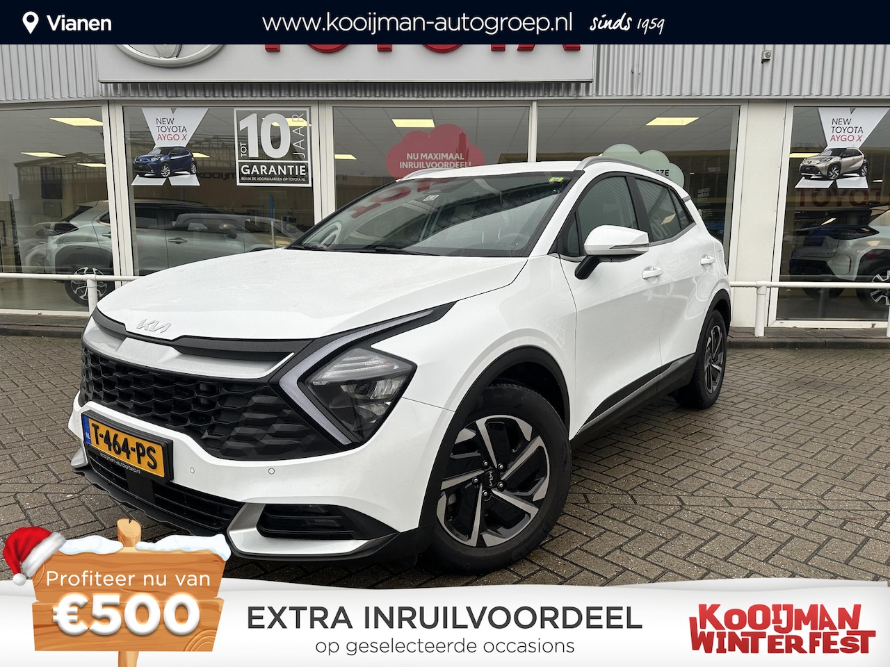 Kia Sportage - 1.6 T-GDi MHEV DynamicLine BTW auto, Trekhaak, 1e eigenaar, slechts 17817 KM - AutoWereld.nl