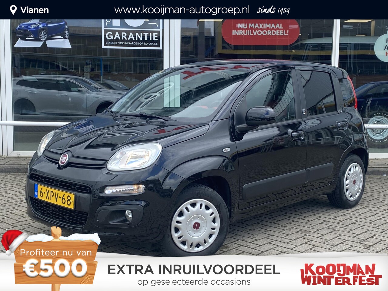 Fiat Panda - 0.9 TwinAir Lounge | Airco - AutoWereld.nl