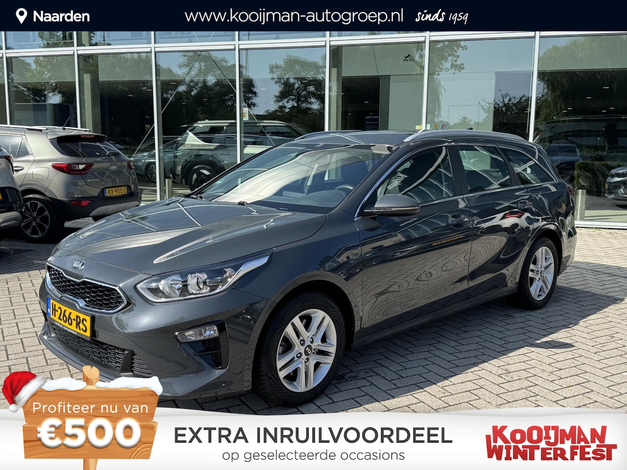 Kia Cee'd Sportswagon - Ceed 1.4 T-GDi DynamicLine Automaat|Lmv|Airco|Trekhaak|Trekgewicht 1410kg - AutoWereld.nl
