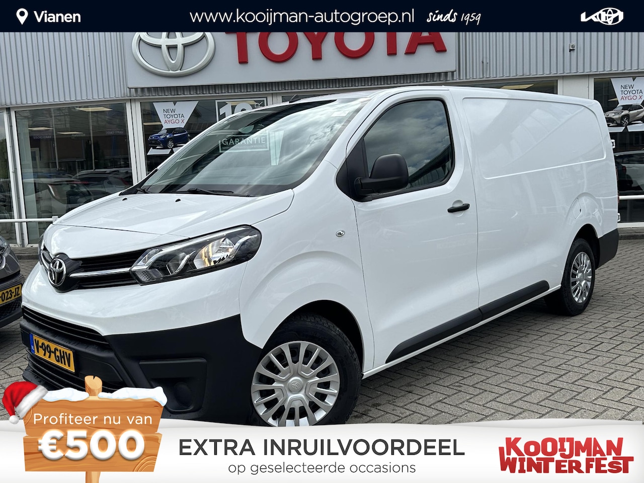 Toyota PROACE Long Worker - 2.0 D-4D Live | Parkeersensoren achter | DAB | Cruise control | Bluetooth | Tussenschot vo - AutoWereld.nl