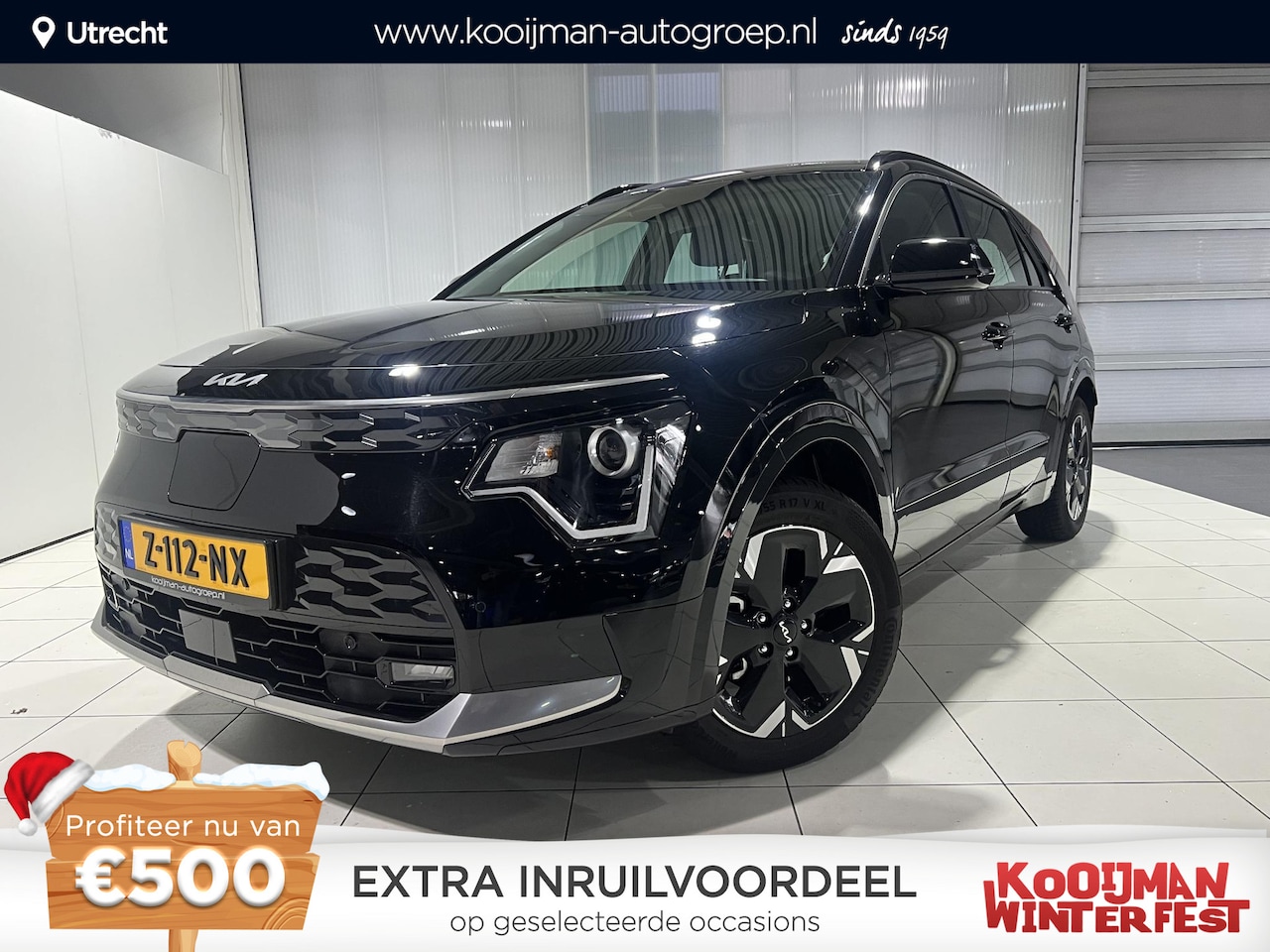 Kia Niro EV - DynamicLine 64.8 kWh achteruitrijcamera, Apple Carplay/Android Auto, cruise control adapti - AutoWereld.nl