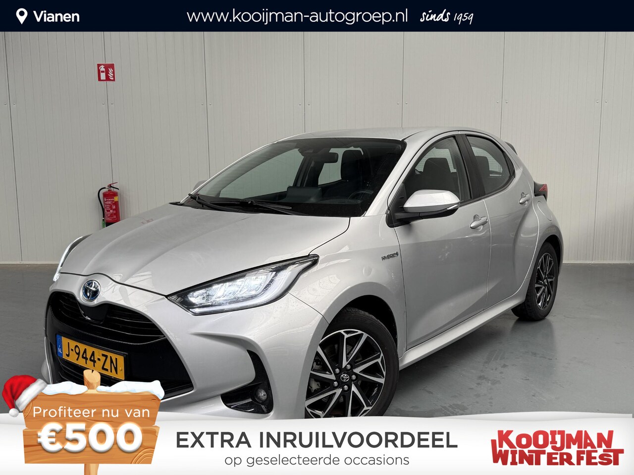 Toyota Yaris - 1.5 Hybrid Dynamic 1e eigenaar, NL auto, slechts 30465 KM, Dealeronderhouden, Navi, Keyles - AutoWereld.nl