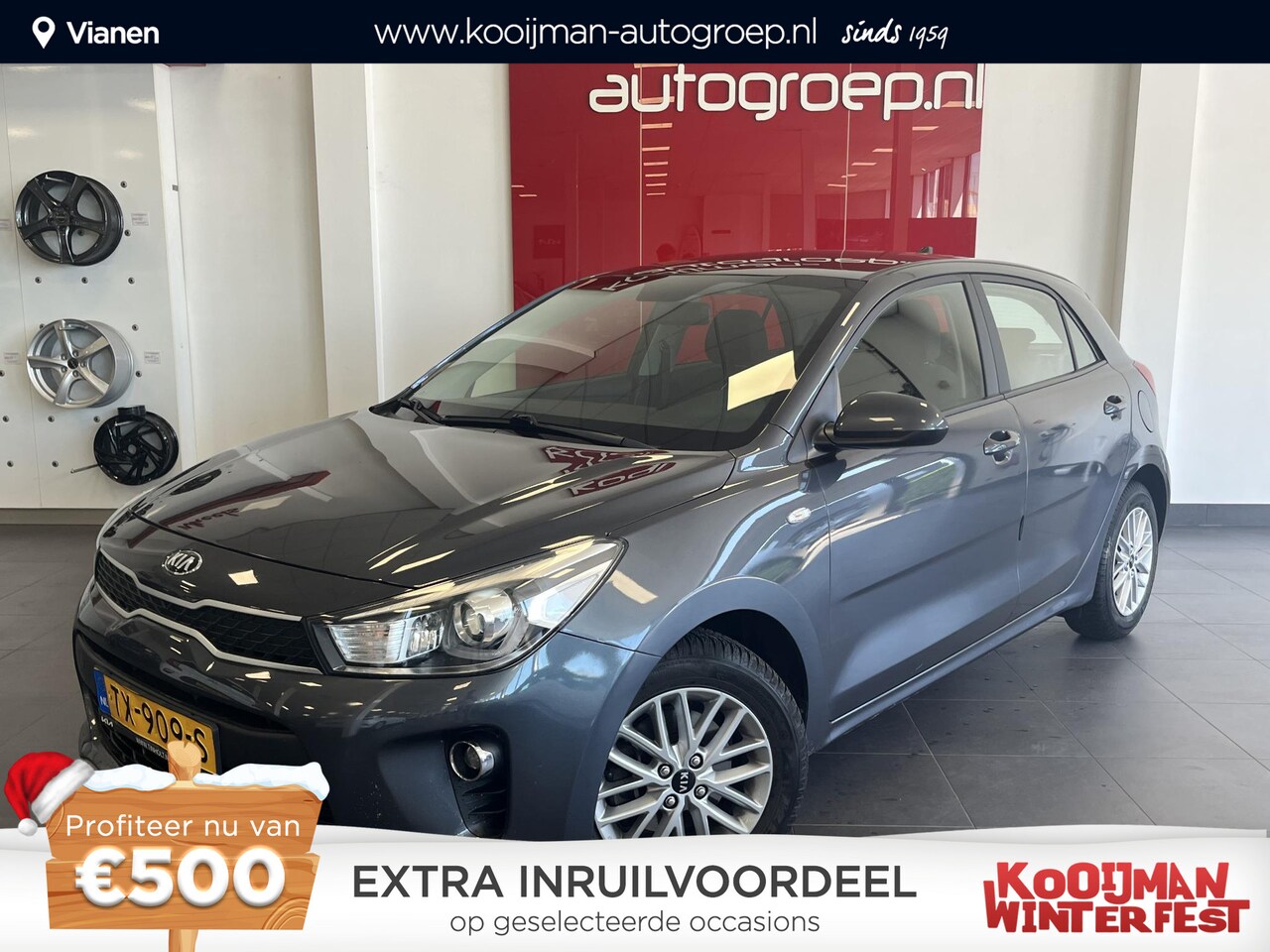 Kia Rio - 1.0 TGDI DynamicLine 1.0 TGDI DynamicLine , Apple Carplay, Android Auto, Achteruitrij Camera, Cruise Control, N - AutoWereld.nl