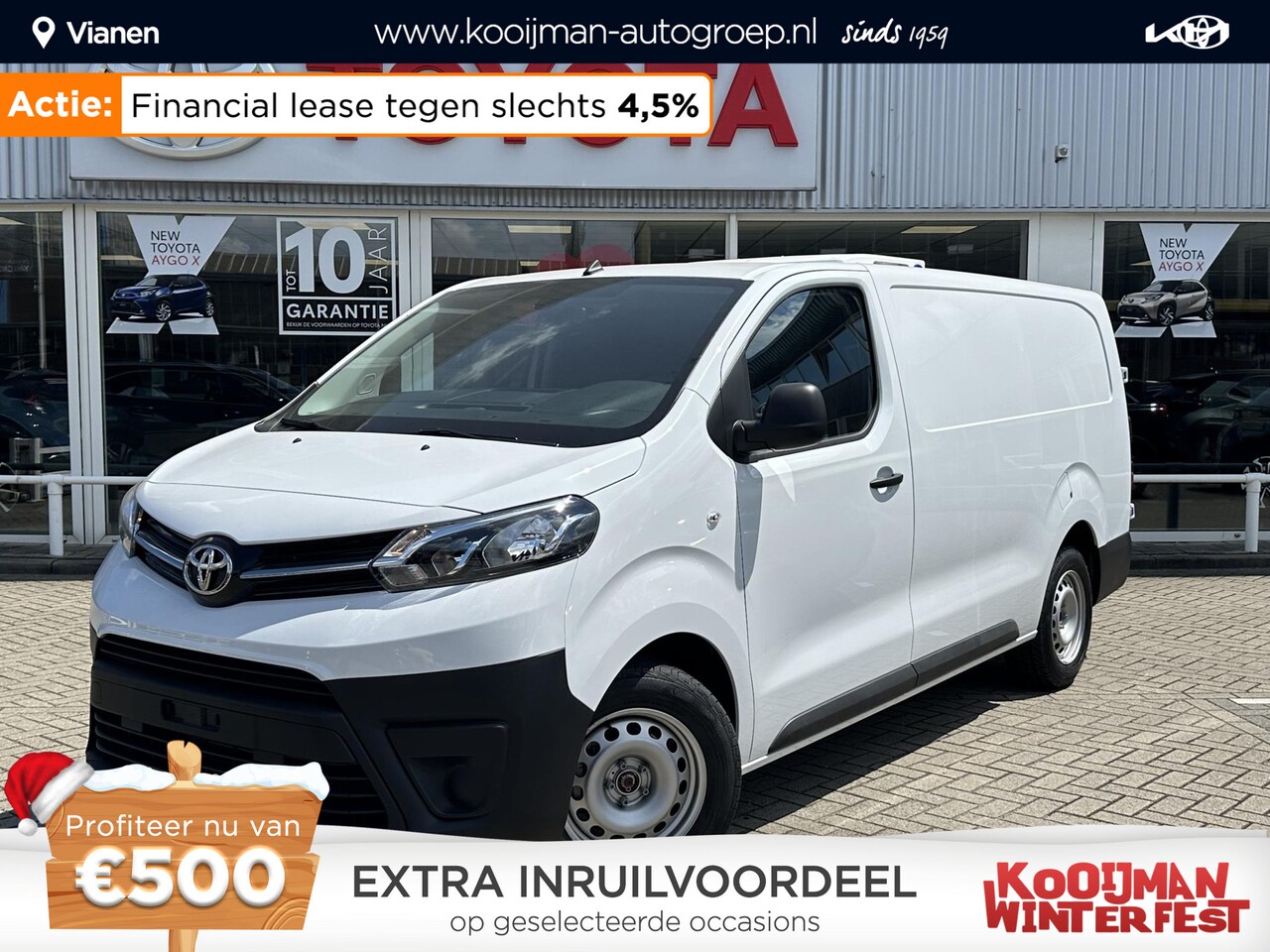 Toyota PROACE Long Worker - 2.0 D-4D Live €10.000 KORTING! 4.5% Financial lease actie! Koeltransport ombouw! Prijs EX. - AutoWereld.nl
