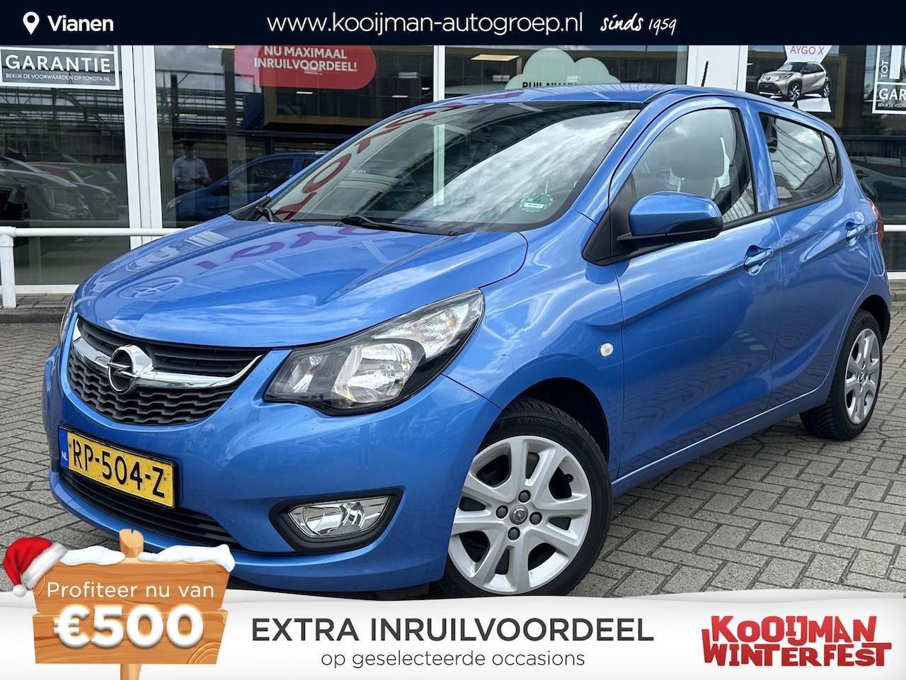 Opel Karl - 1.0 ecoFLEX Edition Leuke auto met opties o.a. Stoelverwarming, Airco, Lichtmetalen velgen - AutoWereld.nl