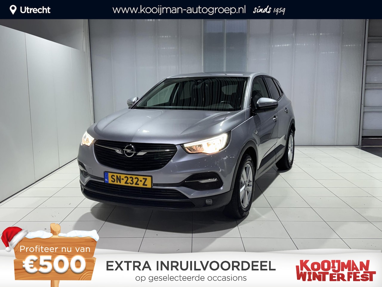 Opel Grandland X - 1.2 Turbo Online Edition | Trekhaak | Dealer onderhouden | Online Pakket | - AutoWereld.nl