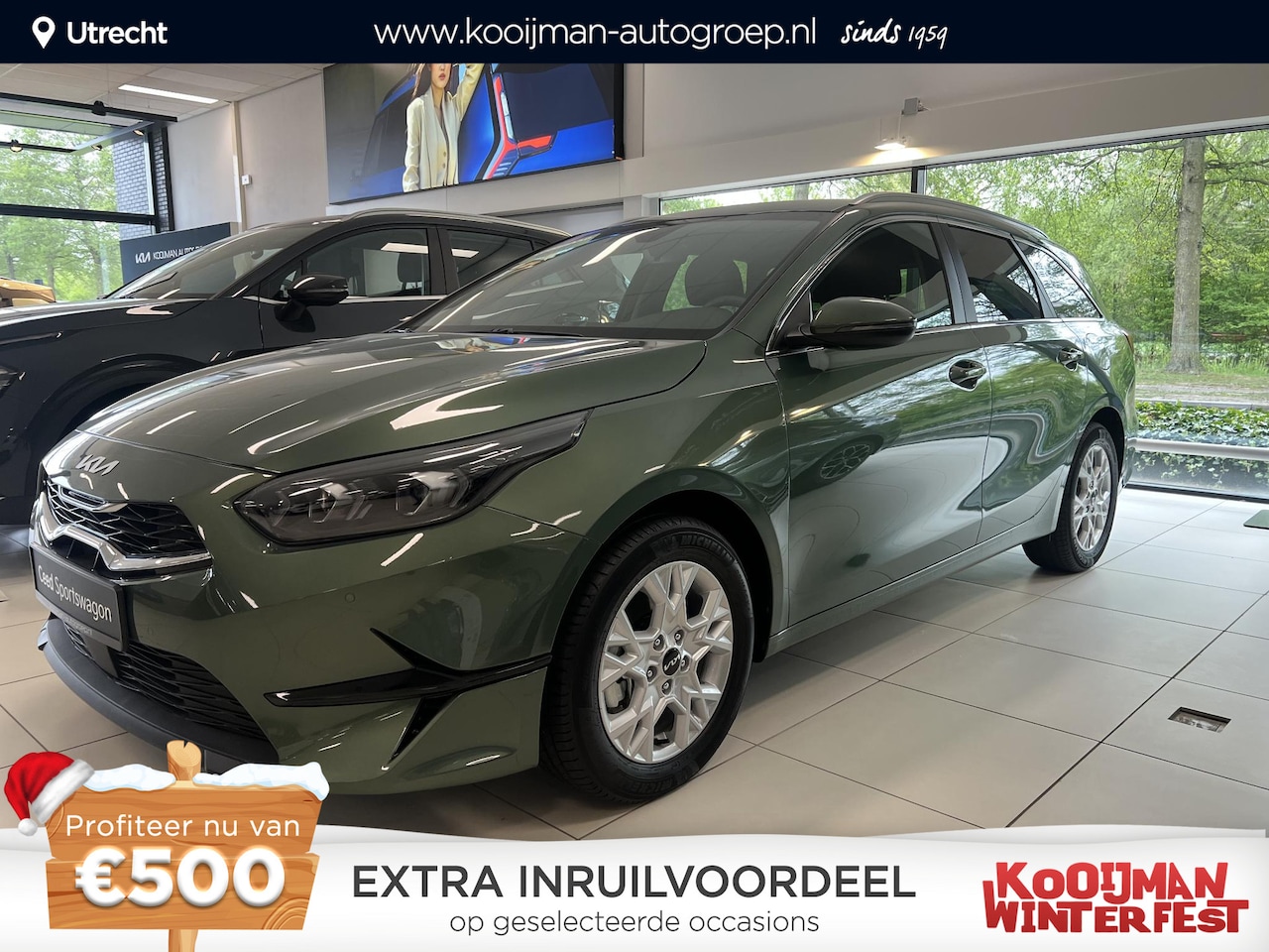 Kia Cee'd Sportswagon - Ceed 1.5 T-GDi DynamicPlusLine ,Geregistreerde voorraad auto, nu incl. 4.000,= korting, Ge - AutoWereld.nl