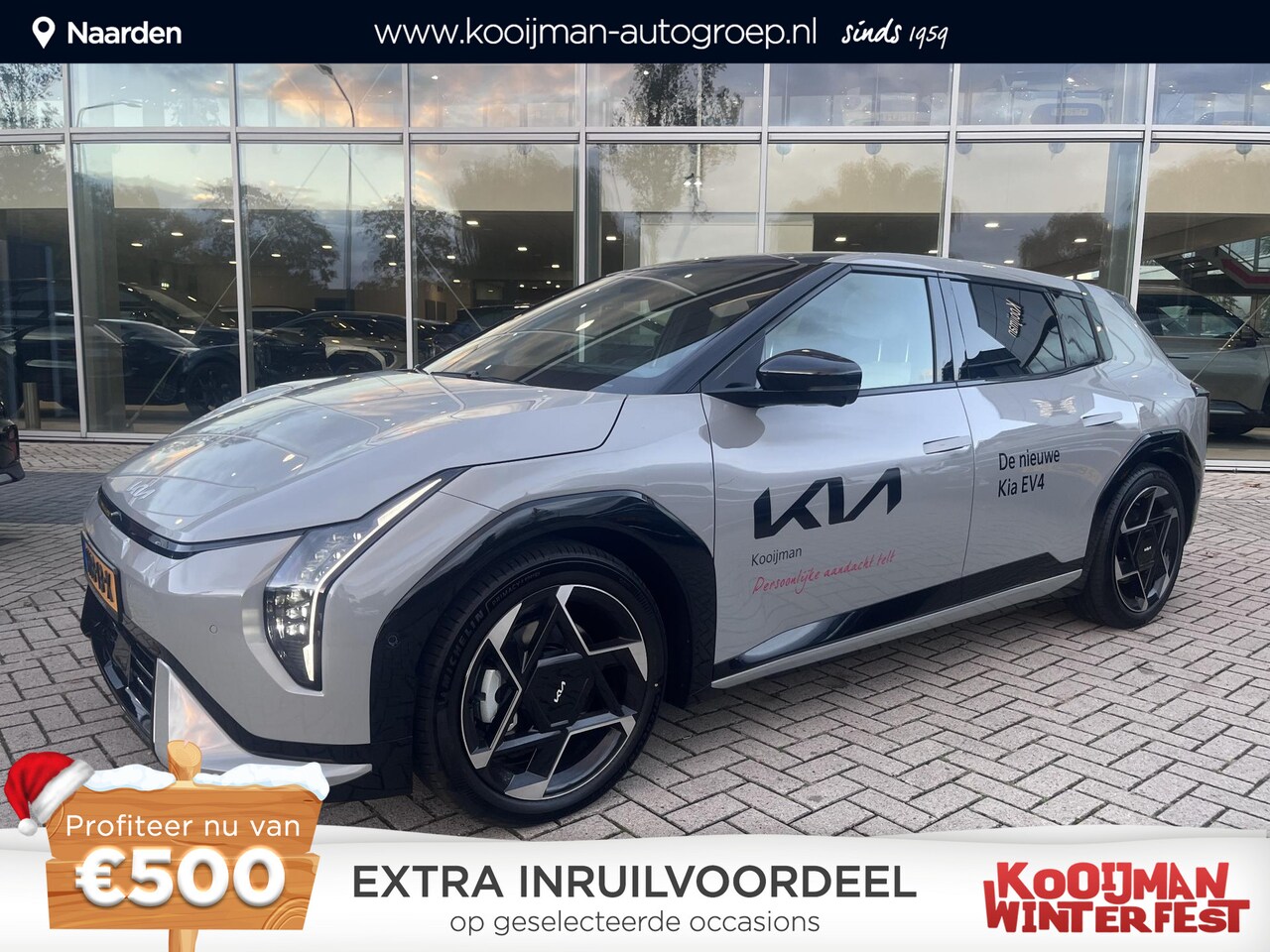 Kia EV4 - GT-PlusLine 81.4 kWh Bel ons voor een scherpe offerte!! DEMO VOORDEEL / BIJTELLING 17% - AutoWereld.nl