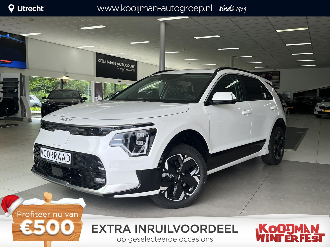 Kia Niro EV - DynamicPlusLine 64.8 kWh Geregistreerde voorraad auto, Geheel nieuw, Direct leverbaar. - AutoWereld.nl