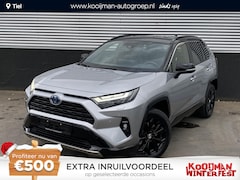 Toyota RAV4 - 2.5 Hybrid AWD Bi-tone Trekhaak, stoel- & stuurverwarming, keyless, achteruitrij camera, p