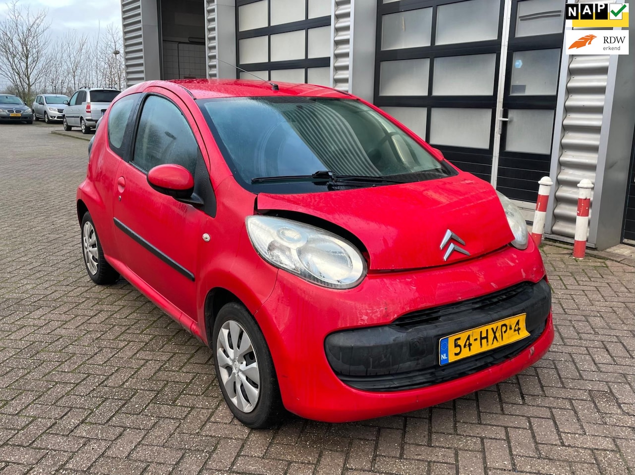 Citroën C1 - 1.0-12V Ambiance 1.0-12V Ambiance, 3drs, Elektr ramen, Radio CD speler, Toerenteller, Geen import, Nap, LOO - AutoWereld.nl