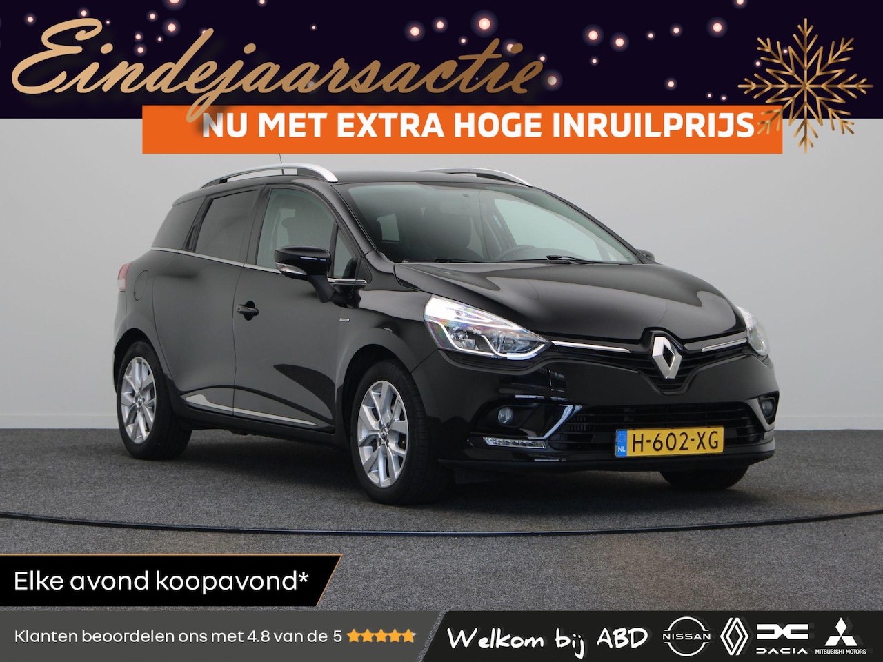 Renault Clio Estate - 0.9 TCe Limited | Lichtmetalen velgen | Airco | Multimediasysteem | - AutoWereld.nl