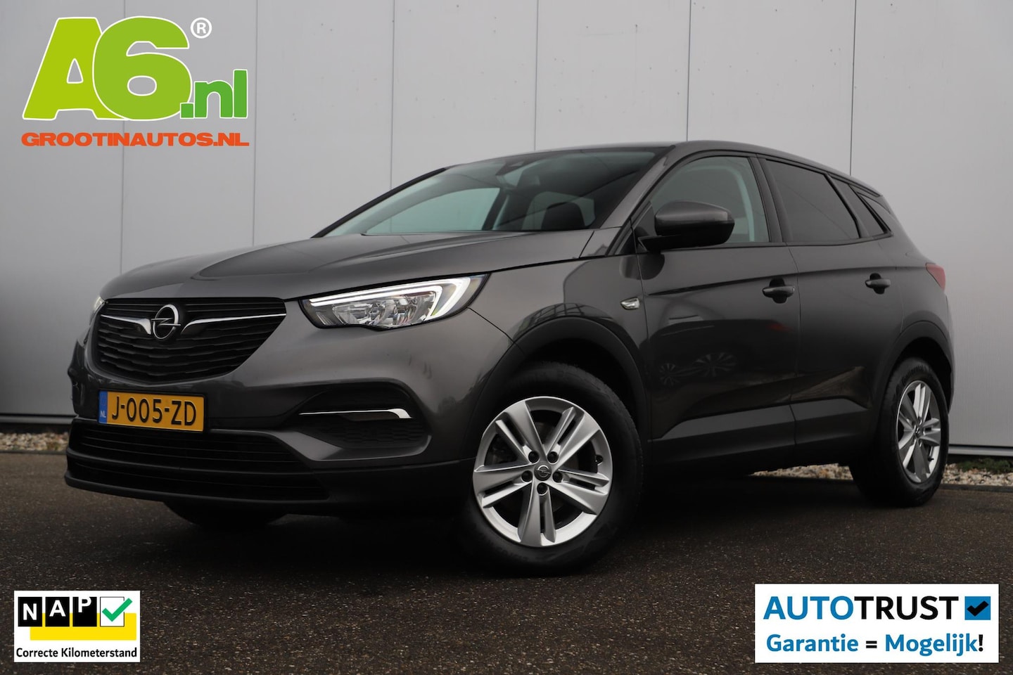 Opel Grandland X - 1.2 Turbo Business Edition 131PK Navigatie Carplay Android Airco Cruise Control LMV Rijstr - AutoWereld.nl