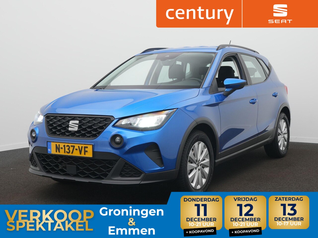 SEAT Arona - 1.0 TSI Style / Climate / Carplay / Cruise - AutoWereld.nl