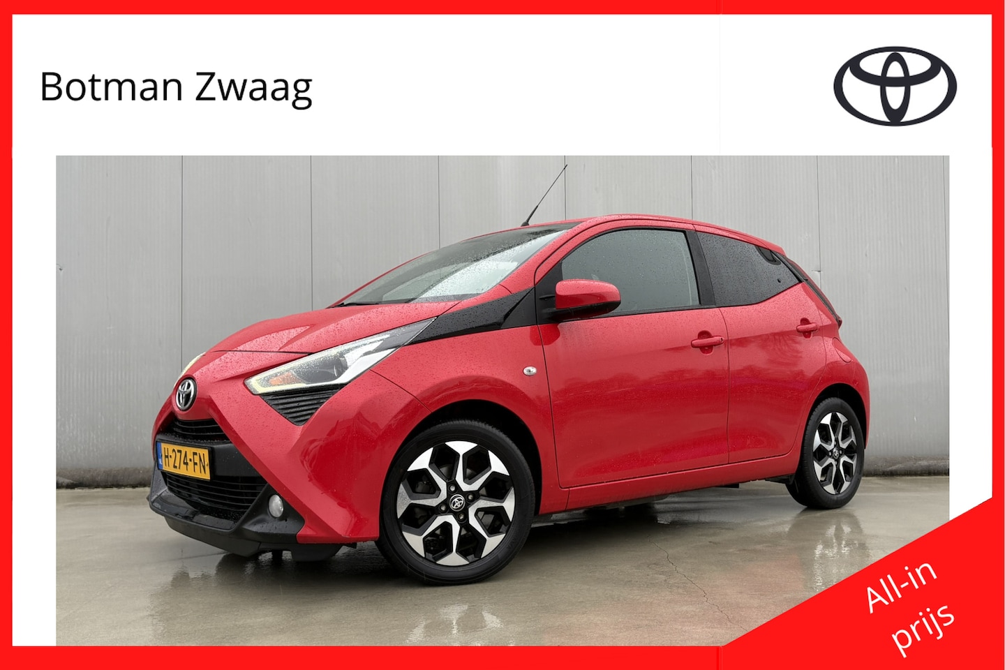 Toyota Aygo - 1.0 VVT-i x-joy | Apple Carplay/Android Auto | Climate control - AutoWereld.nl