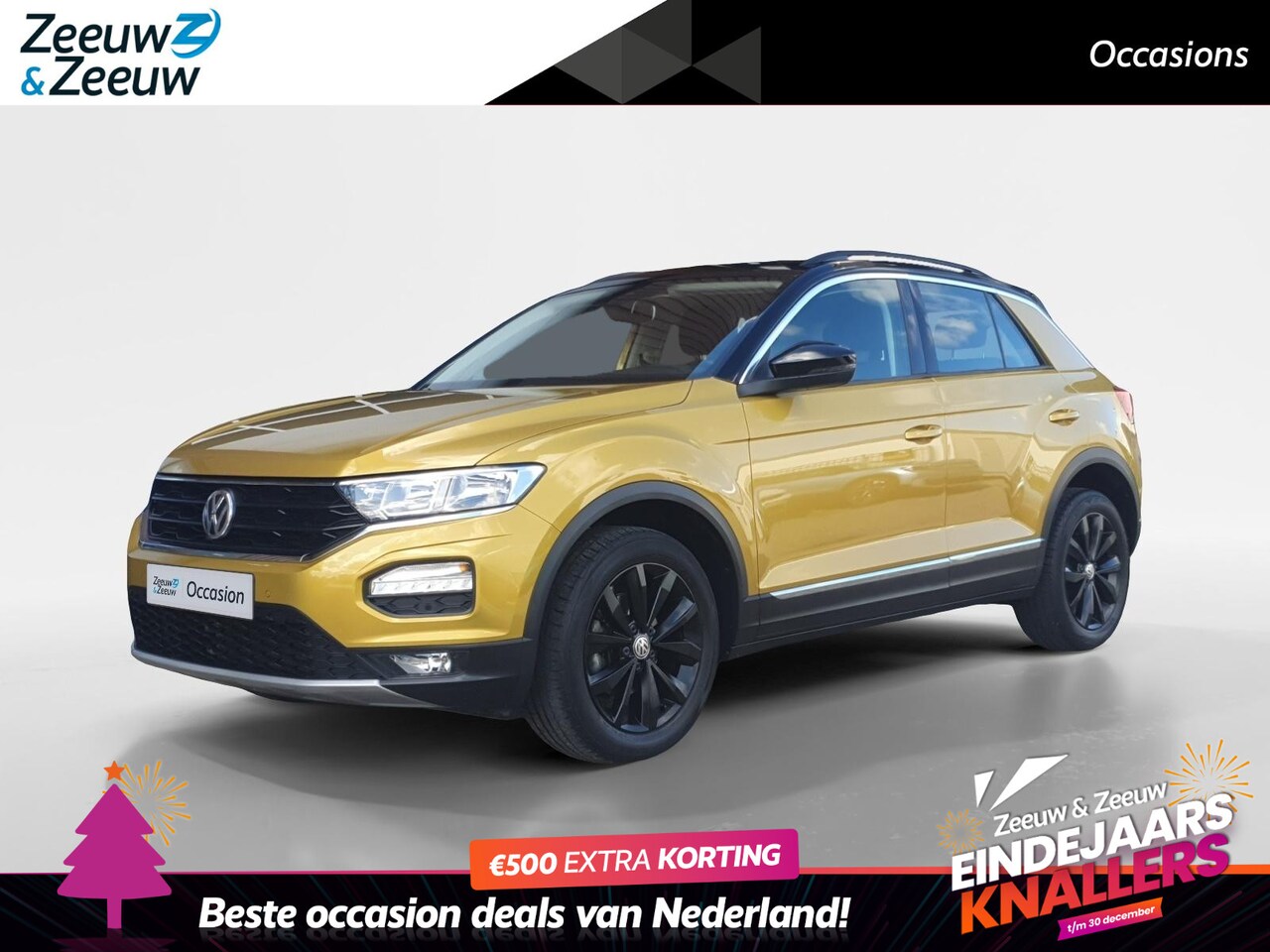 Volkswagen T-Roc - 1.0 TSI Style Business | Navigatie | Parkeersensoren voor en achter | Apple Carplay / Andr - AutoWereld.nl